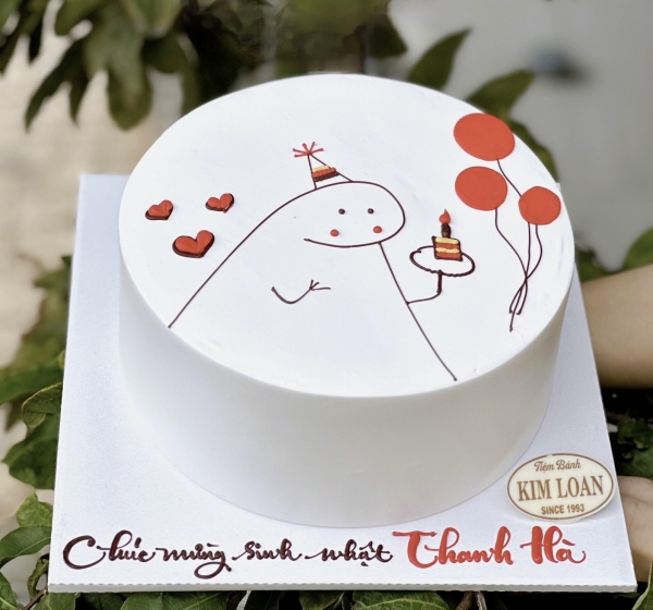Bánh Kem Vẽ Hình | BKVH 50047
