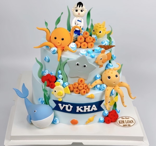 Bánh Kem Sinh Nhật Biển