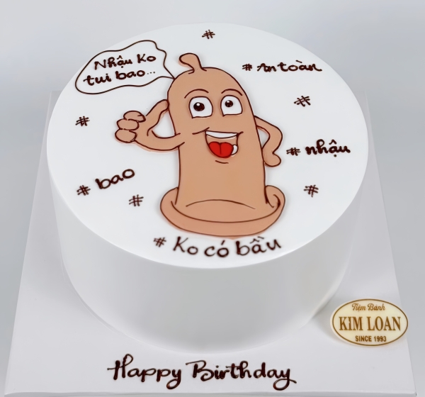 Bánh Kem Vẽ Hình | BKVH 50090