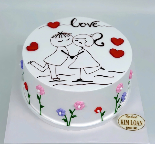 Bánh Kem Vẽ Hình | BKVH 50108
