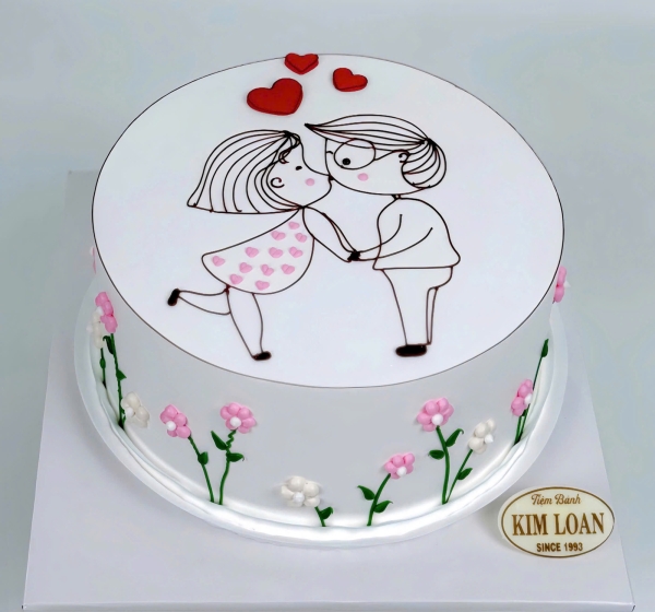 Bánh Kem Vẽ Hình | BKVH 50109