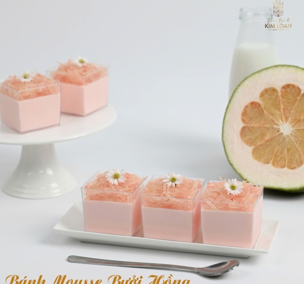 Mousse Bưởi Hồng Mini