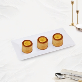Bánh Croissant Kem Trứng Caramel
