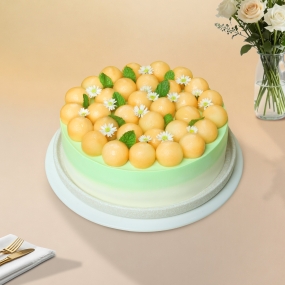 Mousse Dưa Lưới Vàng