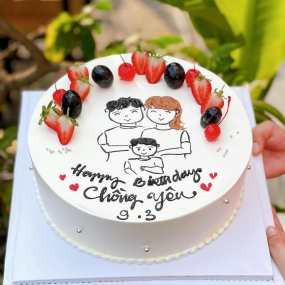 Bánh Kem Sữa Tươi | BKST 16