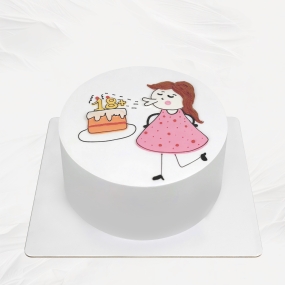 Bánh Kem Sữa Tươi | BKST 7764